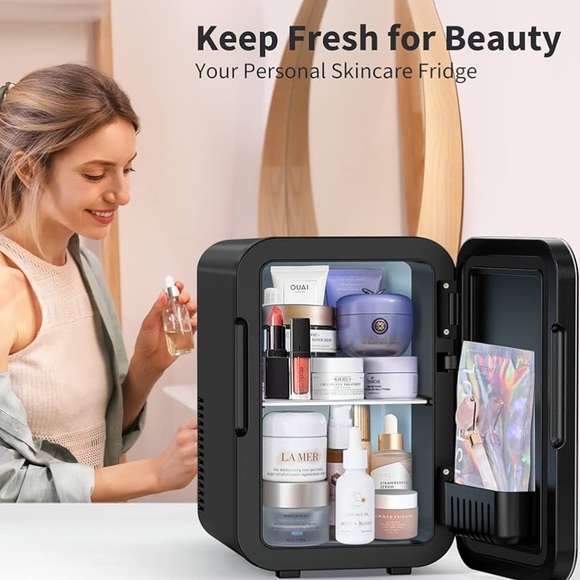 Potiry Portable Mini Fridge Warming or Cooling - Picture 3 of 14